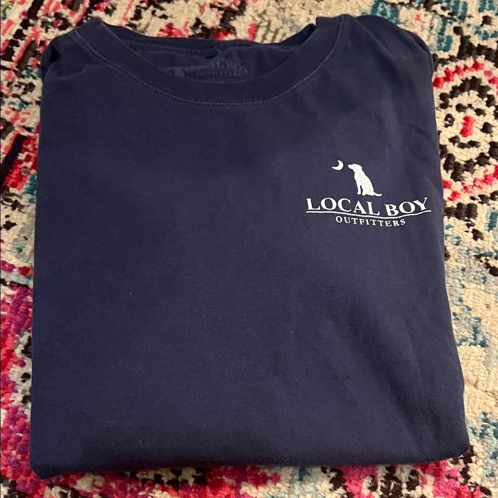 Navy Kids Short Sleeve Tee